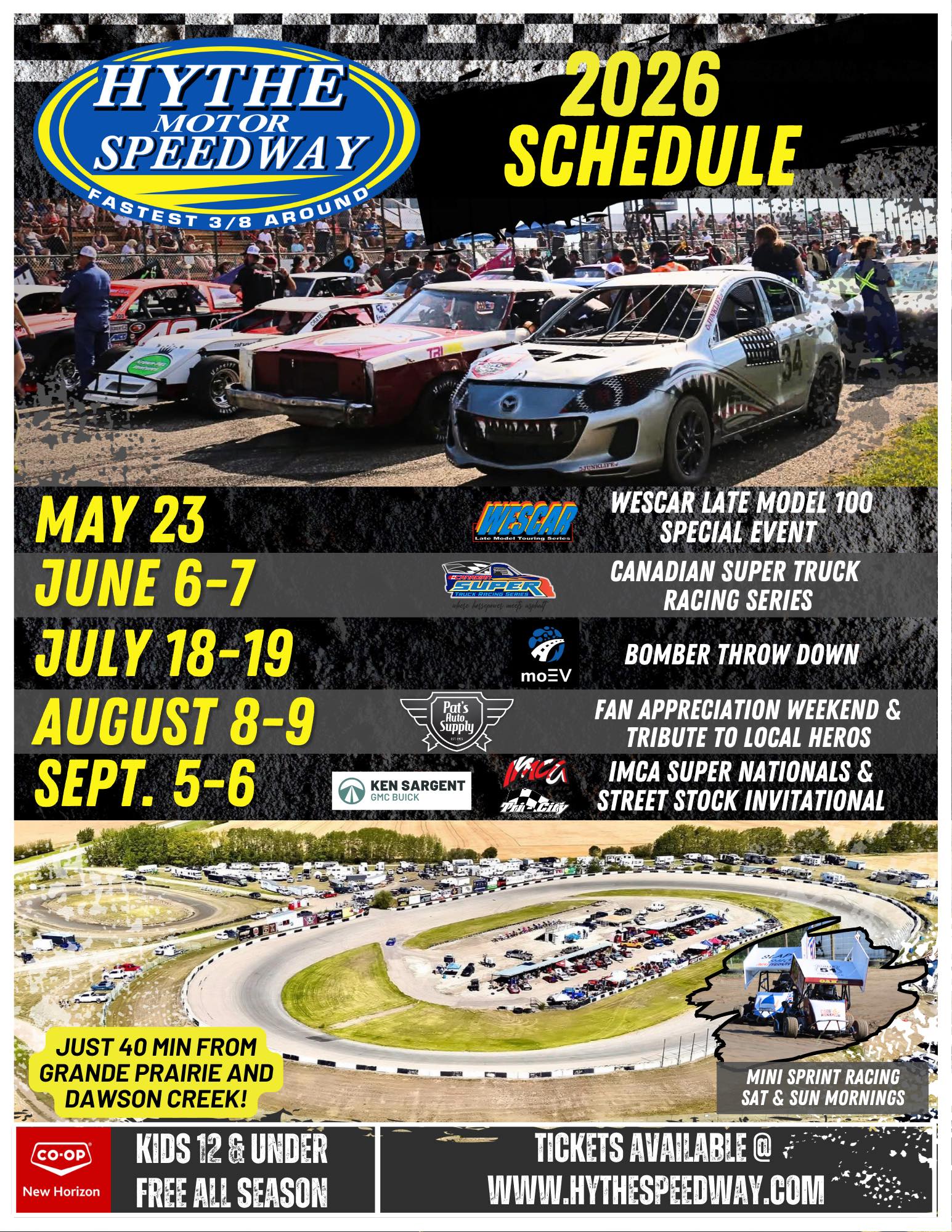 Hythe Motor Speedway - Canadian Super Truck Racing Series