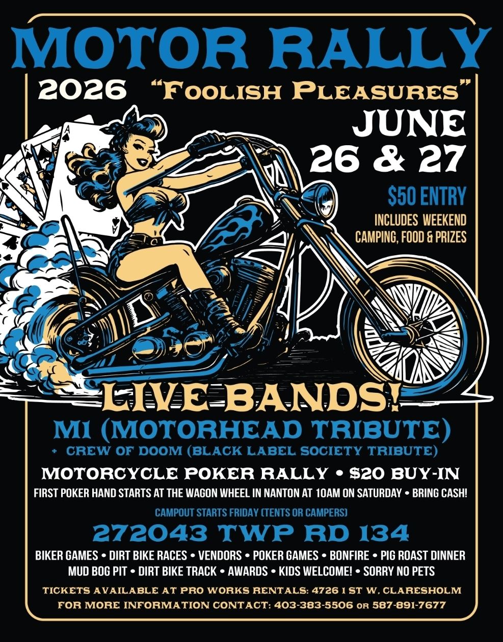 Foolish Pleasures - 4th Annual - Motor Rally 2026