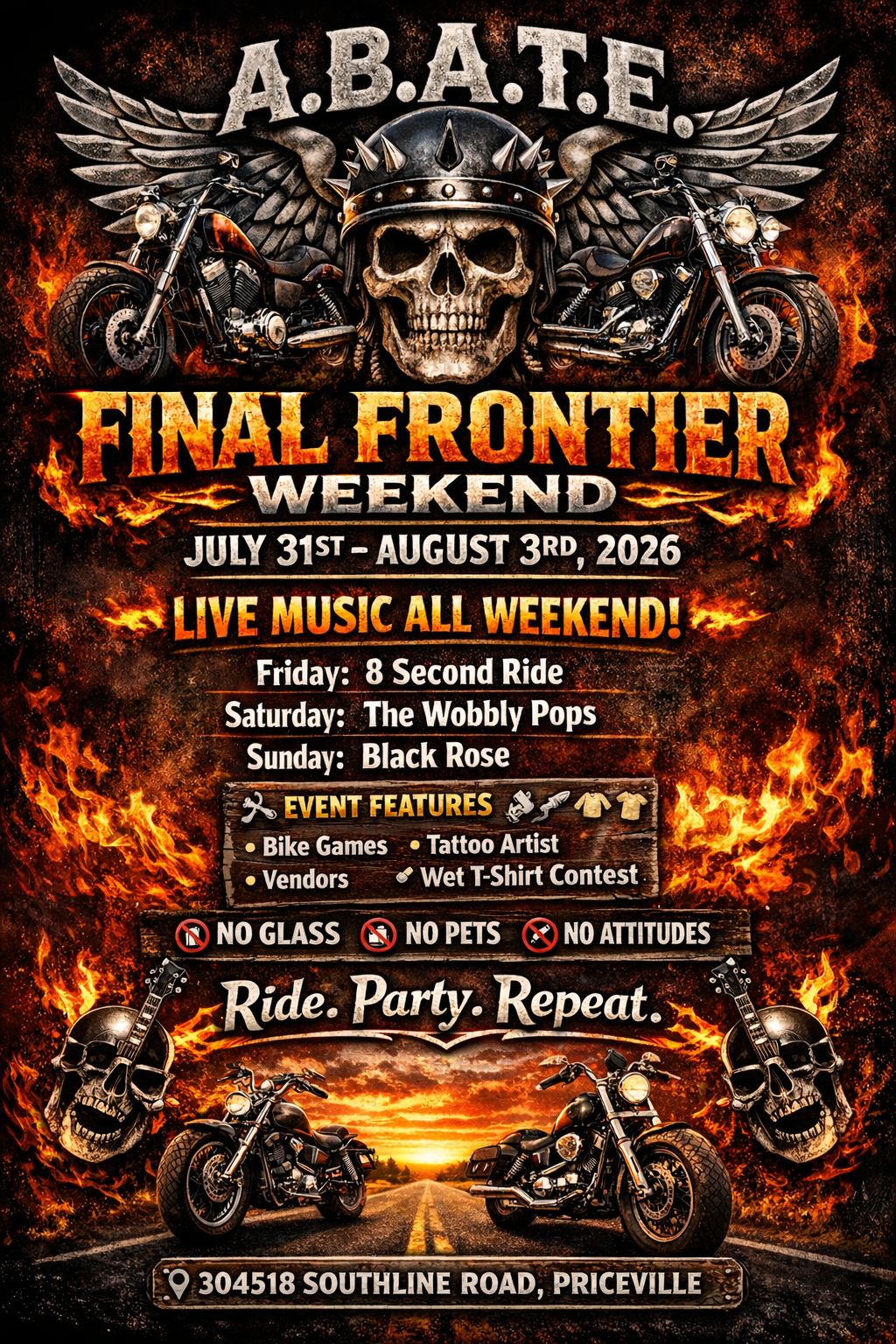 A.B.A.T.E. Final Frontier Weekend