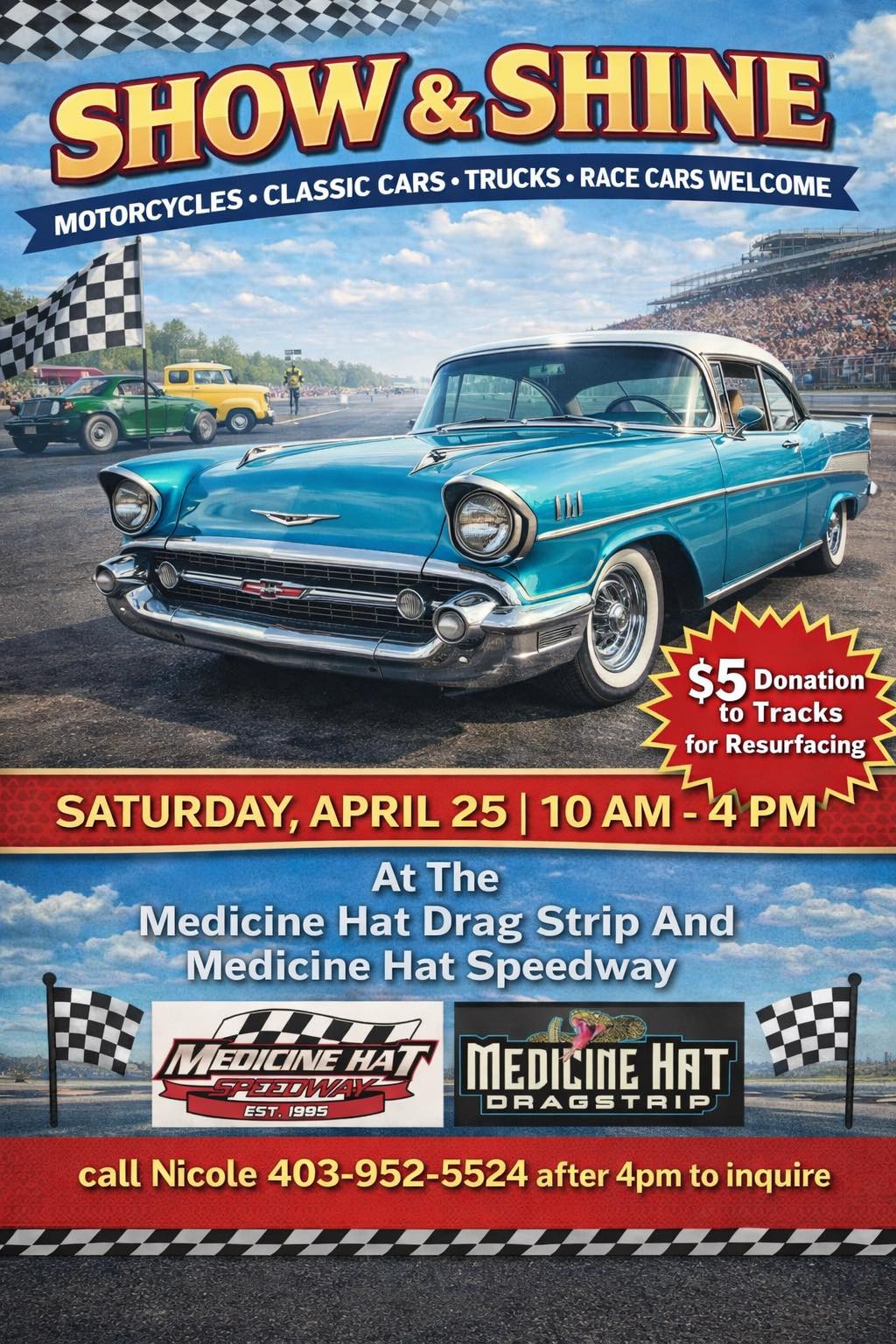 Show & Shine (Medicine Hat Speedway / Drag Strip)