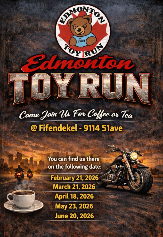 Edmonton Toy Run — Coffee or Tea Meetup