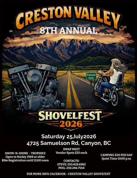 Creston Valley 8th Annual Shovelfest 2026