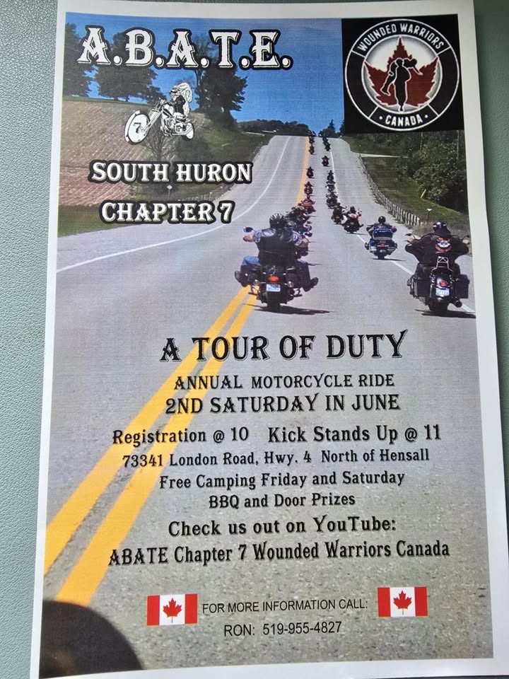 A Tour of Duty Annual Motorcycle Ride