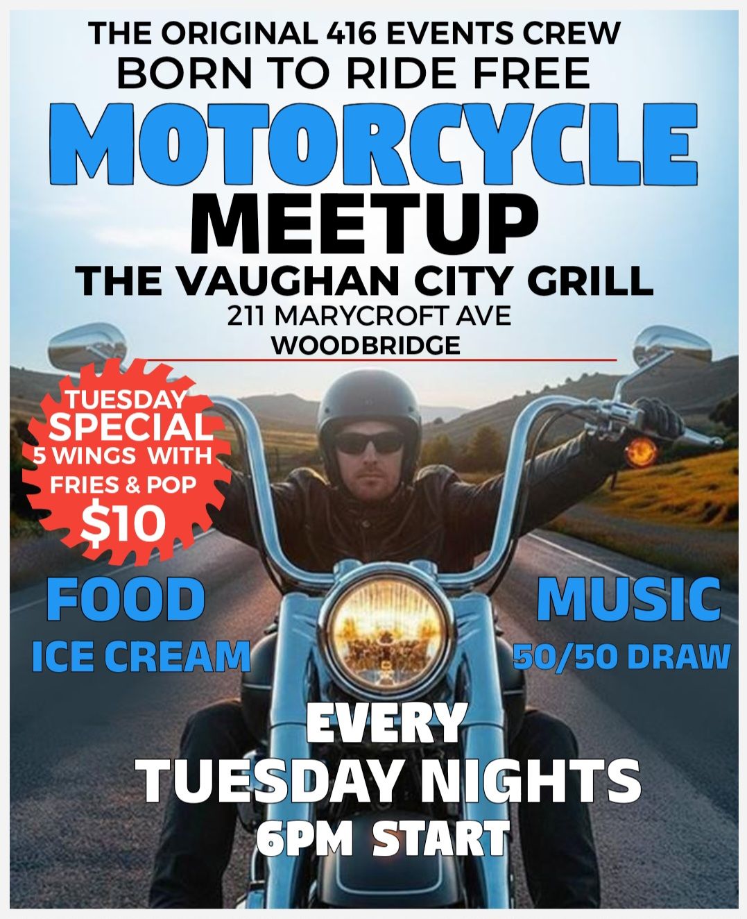 Born to Ride Free Motorcycle Meetup