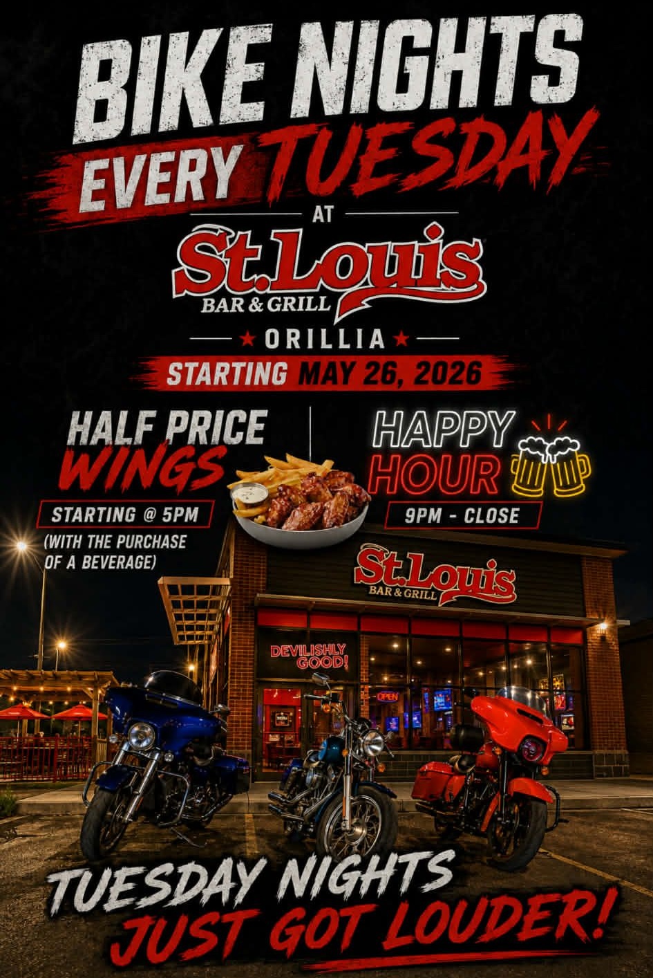 Bike Night - Tuesdays Orillia
