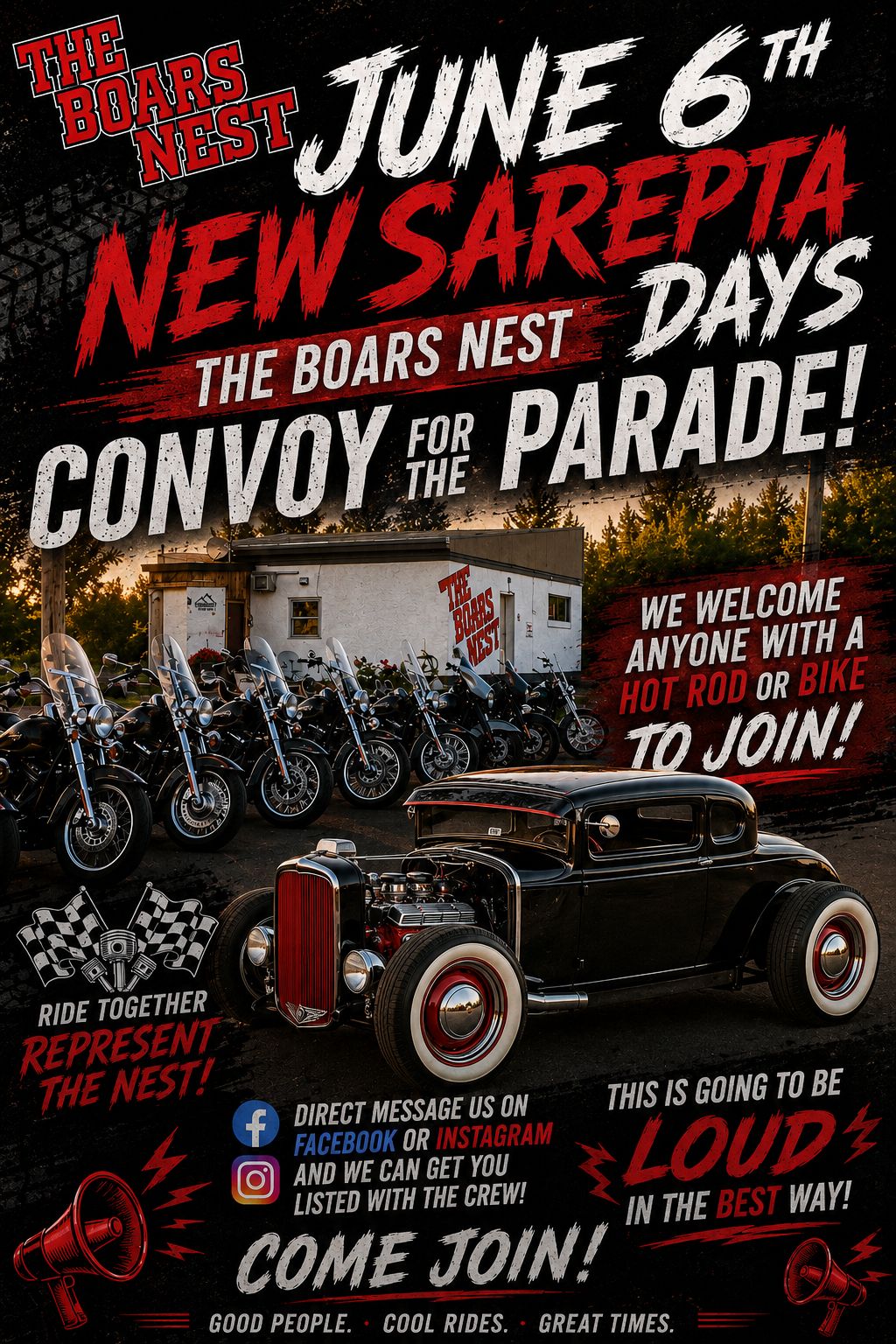 New Sarepta Days — Convoy for the Parade (The Boars Nest)