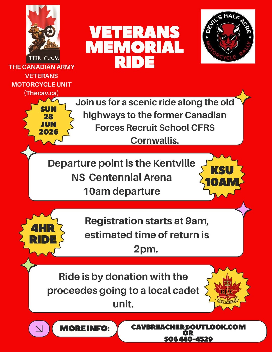 Veterans Memorial Ride