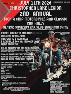 Christopher Lake Legion 2nd Annual Motorcycle & Classic Car Rally