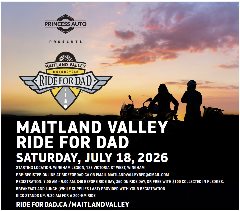 Ride For Dad - Maitland Valley (Wingham)
