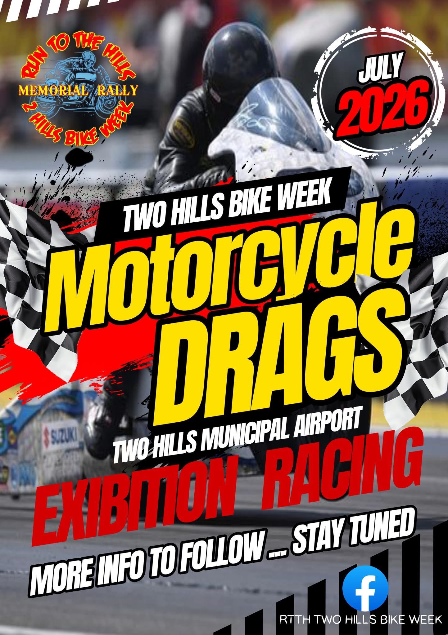 Two Hills Bike Week - Motorcycle Drags