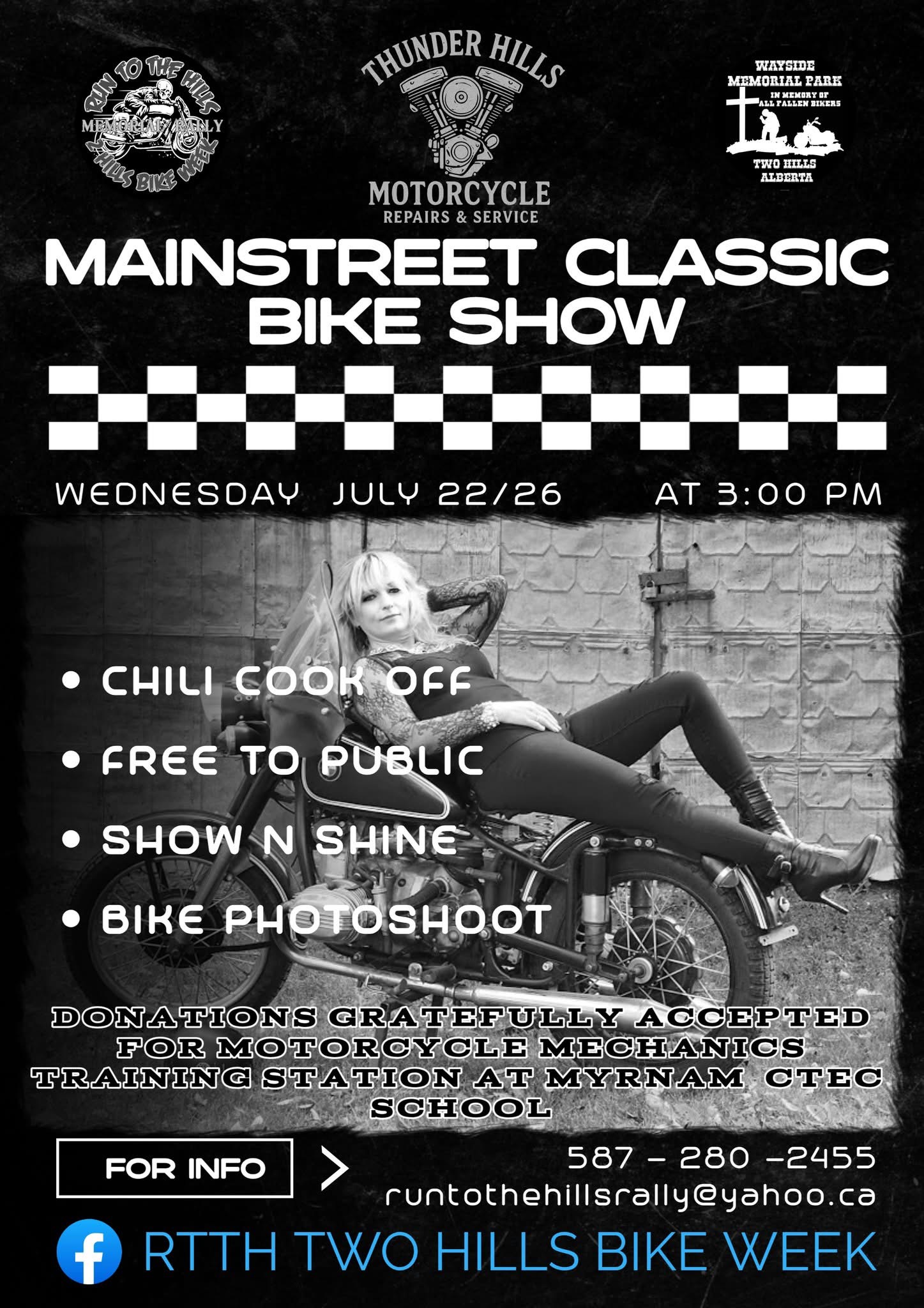 Mainstreet Classic Bike Show - Two Hills Bike Week