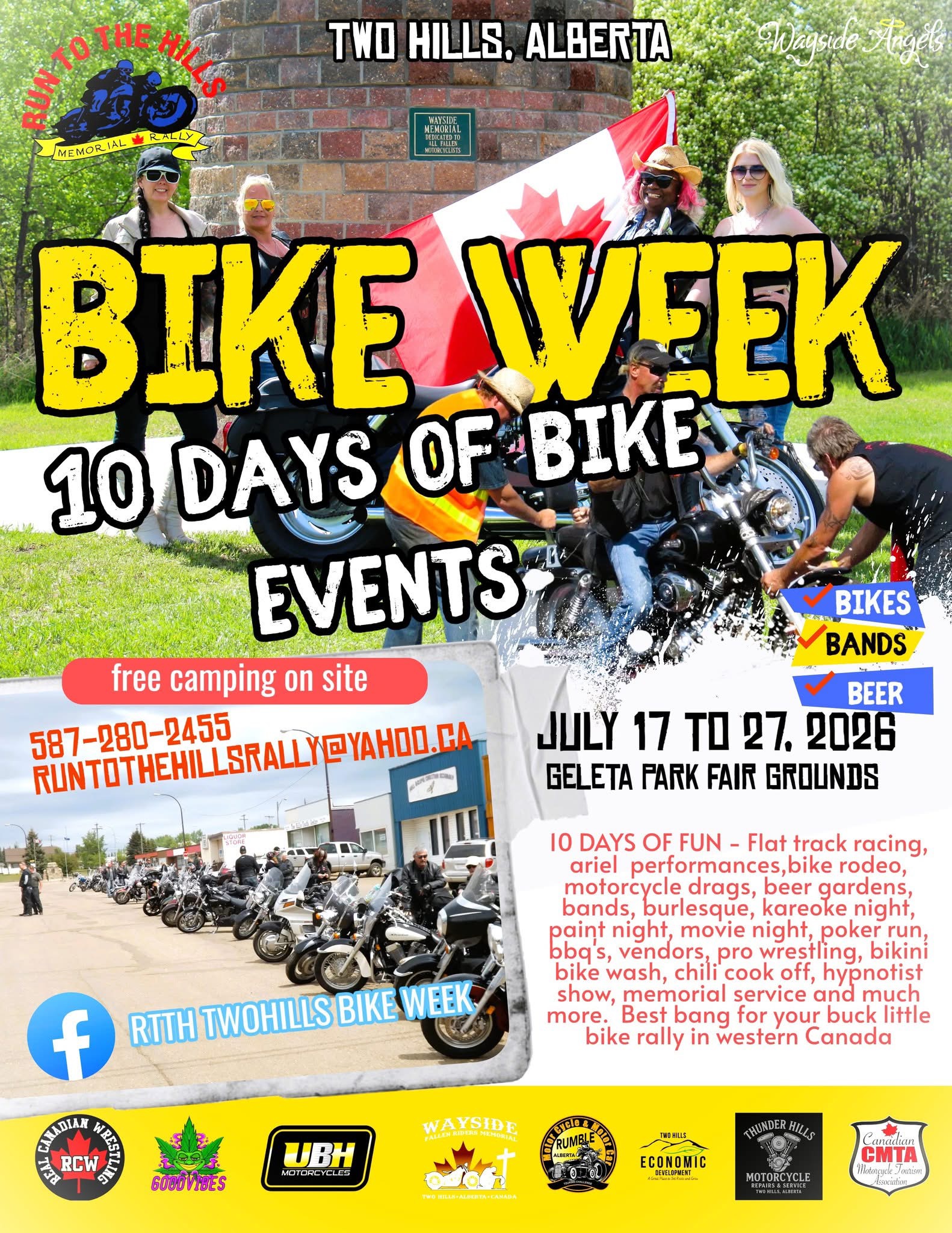 Run To The Hills Bike Week